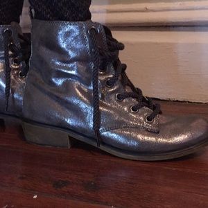 Metallic High Tops 8.5